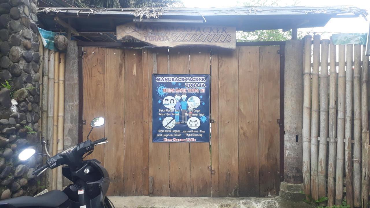 Hotel Toraja Manubackpacker Rantepao Exterior foto
